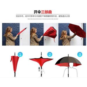 【雨傘 K1s 車用反向】
